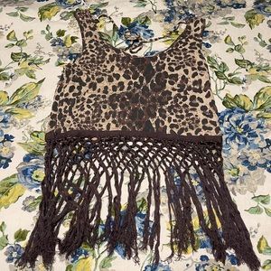 Gypsy Spell fringe top size 10